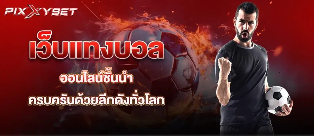 เว็บแทงบอลออนไลน์ชั้นนำ ครบครันด้วยลีกดังทั่วโลก